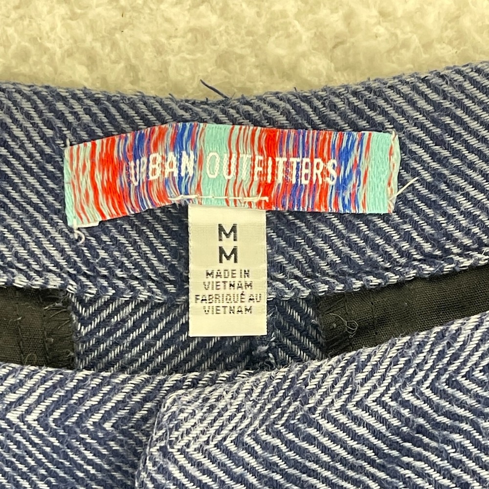 Urban Outfitters Blue Elliot Low Slung Wide Leg Trouser Pants Womens‎ Medium - Picture 13 of 16